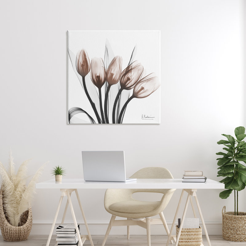 Art mural moderne sur toile, par Albert Koetsier, H 36 po x l 36 po