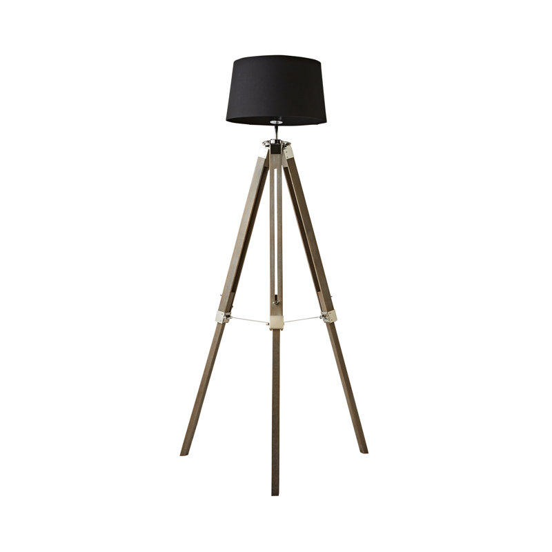 Bella Vista 153cm Tripod Floor Lamp, Black