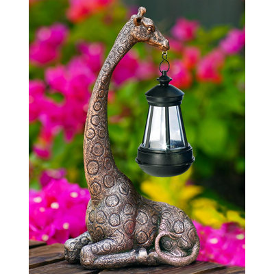 11 "Giraffe Statue For Garden And Home Decor - Ideal For Giraffe & Mom Gifts, Birthdays, Women's Presents, And More! Eye-Catching Ornament For Indoor And Outdoor Use (Giraffe)