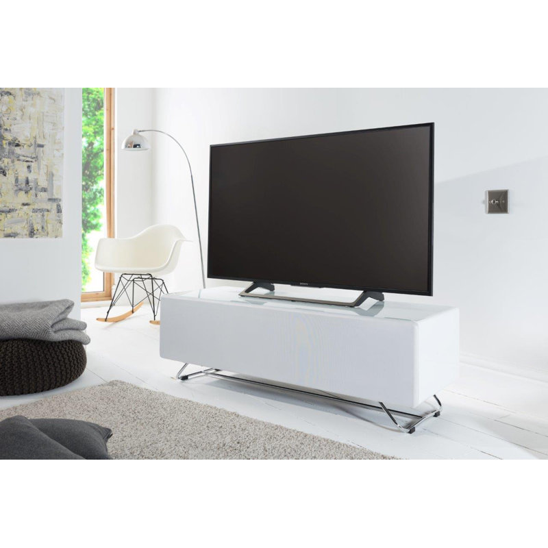Essary Unfinished TV Stand for TVs up to 60", White