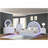 Perla 5 Drawer LED Chest Made With Wood In Milky White