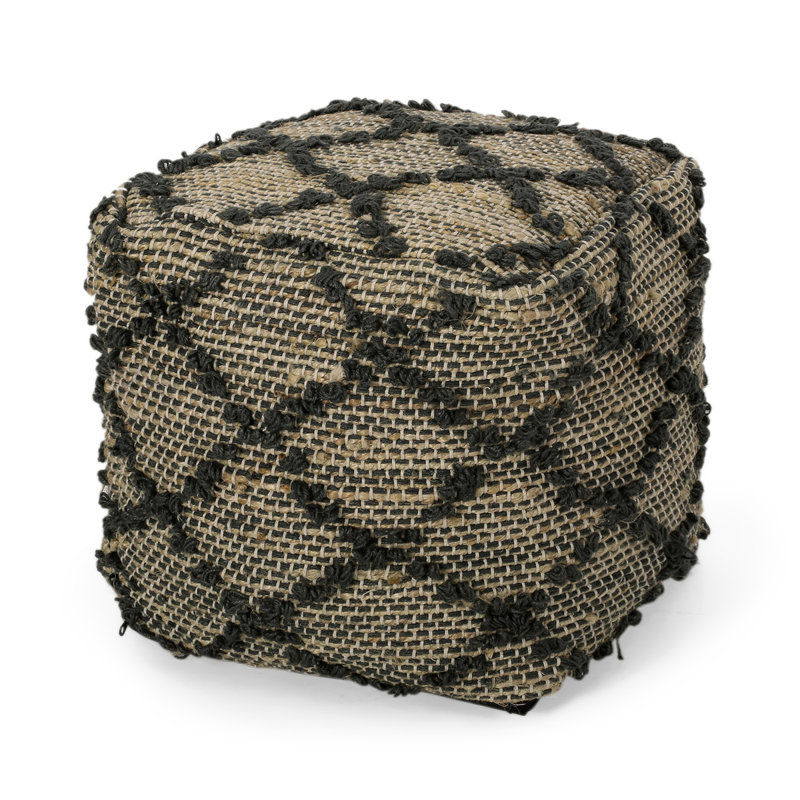 Poncho Square Pouf