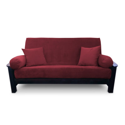 Housse de futon - texture chenille Samantha