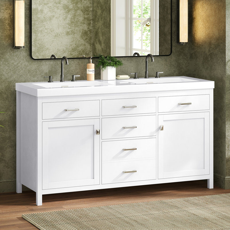 Kensington Double Bathroom Vanity with Top