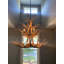 Lustre à plusieurs niveaux 9 lumières de style bougie antler mule cerf cascade Doliya-24362292-24362293-24362295