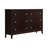 Commode double 6 tiroirs l 56,25 po