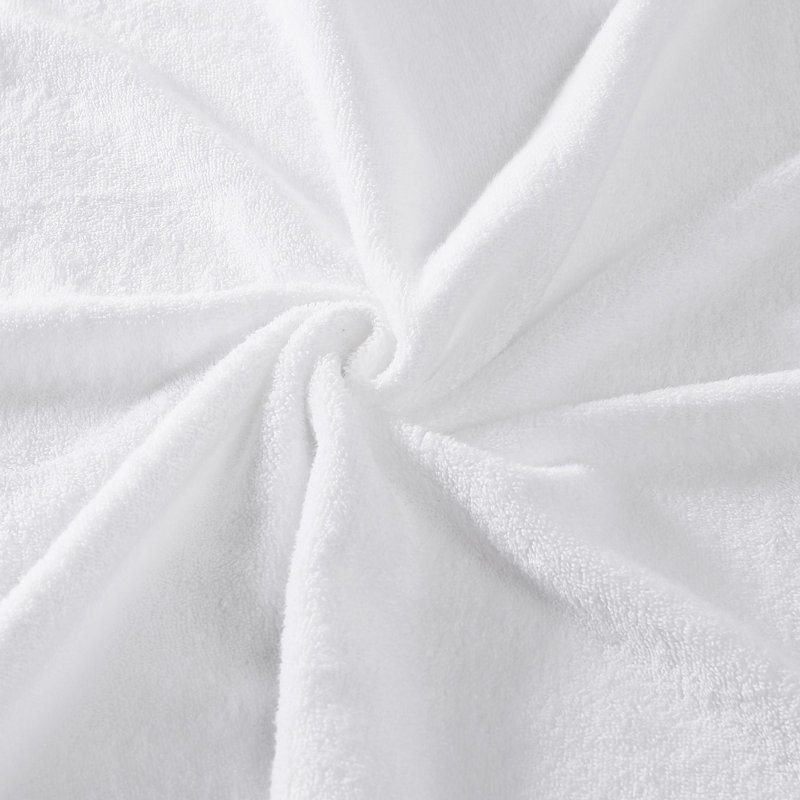  Complete 20 Piece Cotton Towel Set, White