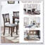 Ensemble de chaises de salle à manger élégantes pour 4 avec siège rembourré et structure en noyer durable, pour plus de confort et de style-1543454998
