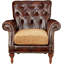 Fauteuil capitonné Annalina