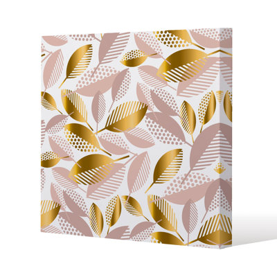 Mixed animal print Slim Style Canvas Print, 15mm Slim Real wood.