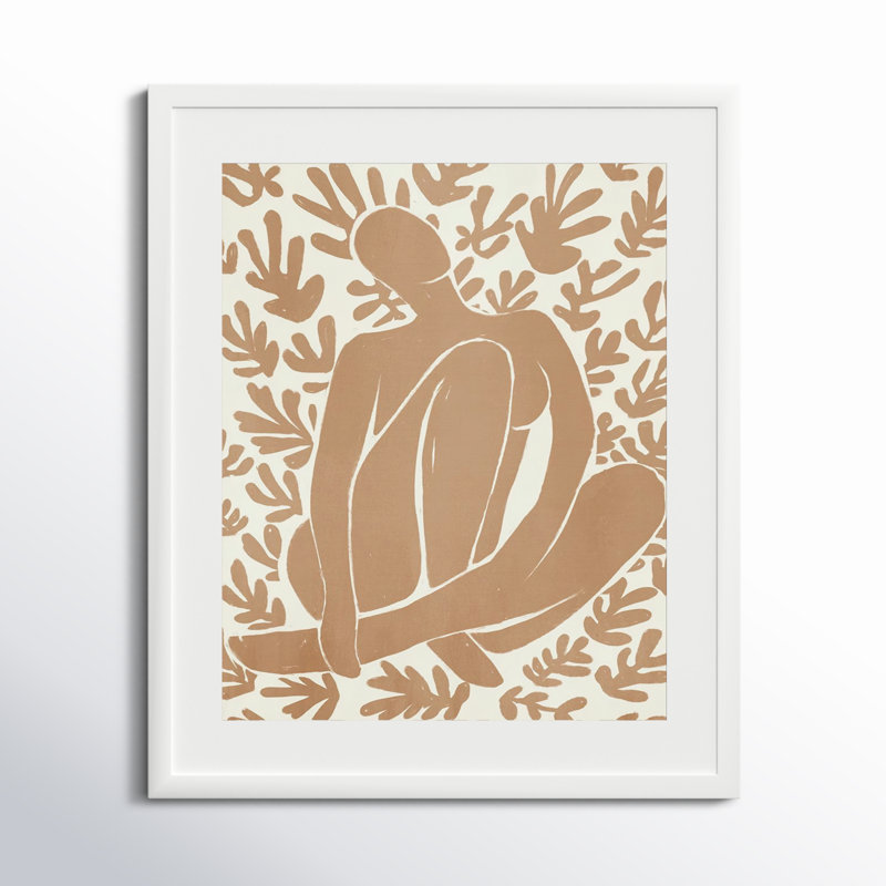 Haleness III by Urban Road, 17.25" H x 14.25" W x 0.8" D, White Framed