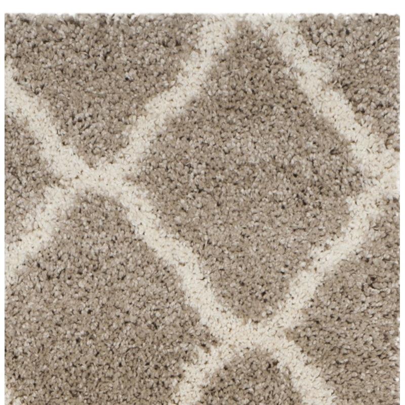 Darrold Hudson Shag Performance Geometric Rug, Runner 2'3" x 8'
