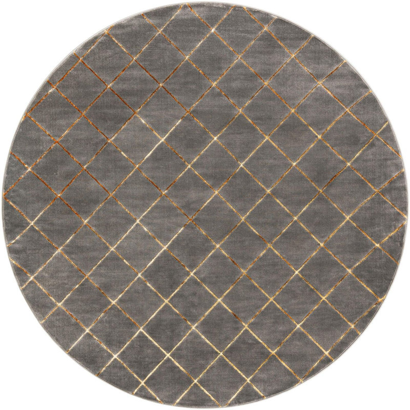 Gris contemporain et gris Etowah, Rond 10 pi