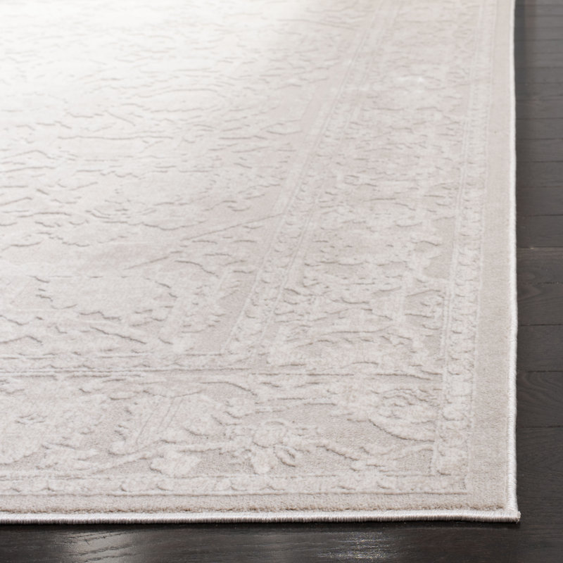 Reflection Oriental Area Rug In Creme / Ivory, Rectangle 69 x 122 cm