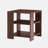 Ellierose Square side table,simple style design,3-tier end table, classic brown