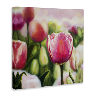 «Blooming Tulips Garden» par Raquel Roth