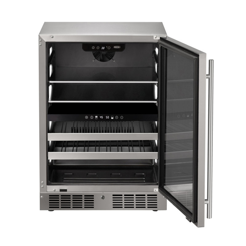 24 inch Dual-Zone Beverage Center