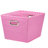 Fabric Storage Bins, Set of 2, Tapered KD Bins, PP Non-Woven Liner, Dual Grommet Handles, Folds for Compact Self-Storage, Attractive Chevron Print-91043308-91043311