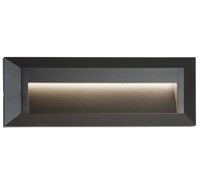Amya 8cm H Integrated LED Outdoor Flush Mount