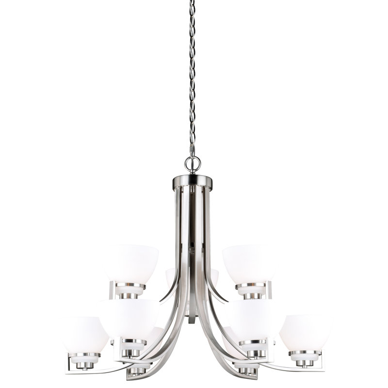 Lenore 9 - Light Dimmable Tiered Chandelier