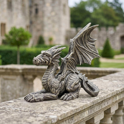 Statue gargouille Sentinels Desmond le dragon