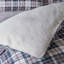 Cosy Sherpa Check Duvet Cover Set-114782189-114782194