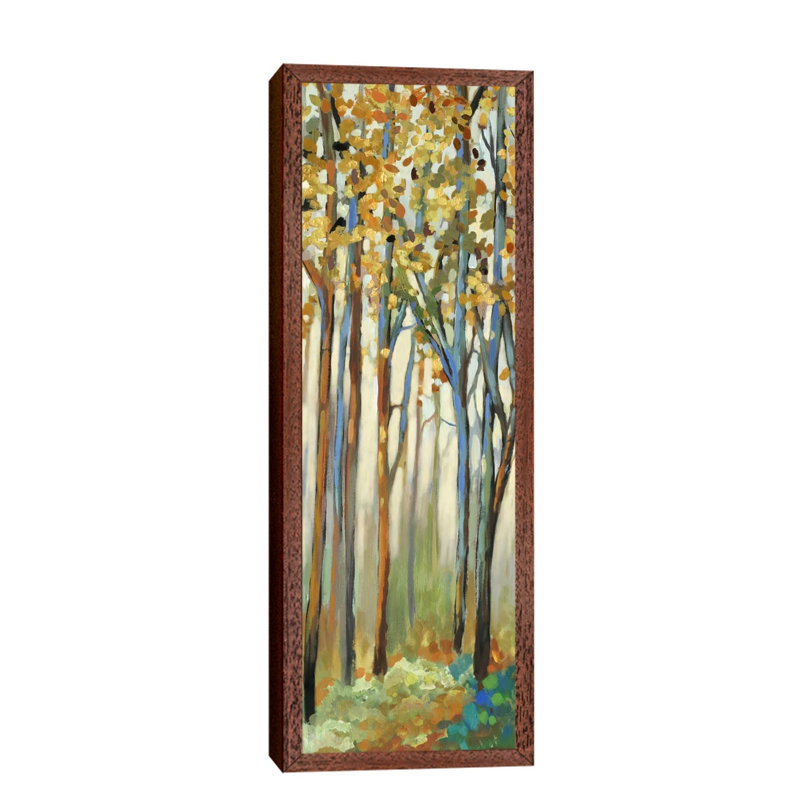 Standing Tall II by Allison Pearce - Painting on Canvas, Brown Framed, 30.48 cm H x 91.44 cm W