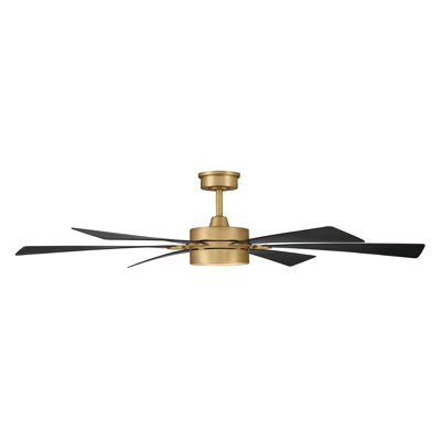 Brenix 60" 5CCT LED Smart Ceiling Fan