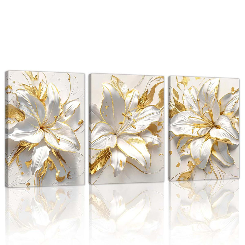 3 Piece Wrapped Canvas Print