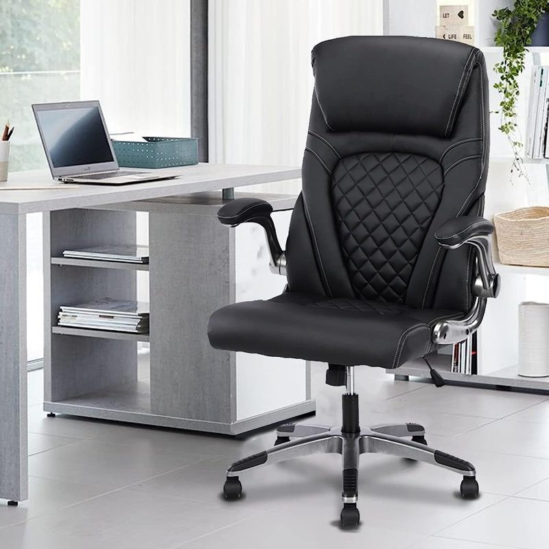 Fauteuil de direction ergonomique Russom, Noir