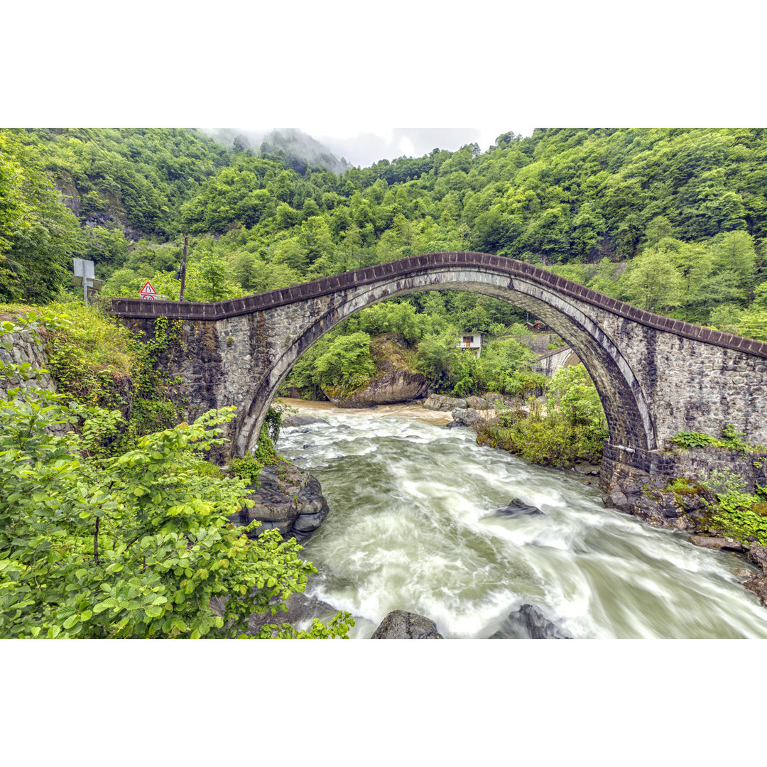 Ã‡ifte Brücke, Türkei - Leinwandfoto