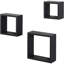 Chaisty 3 Piece Square Floating Shelf-61466486