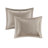 Taupe 7 Piece Charmeuse Decorative - King Comforter With Pillows