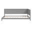 Lit de jour simple en bois / canapé-lit, gris-124438807-124438808