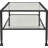 ClickDecor Maddox 2-Tier Tempered Glass Coffee Table with Metal Frame-178341228