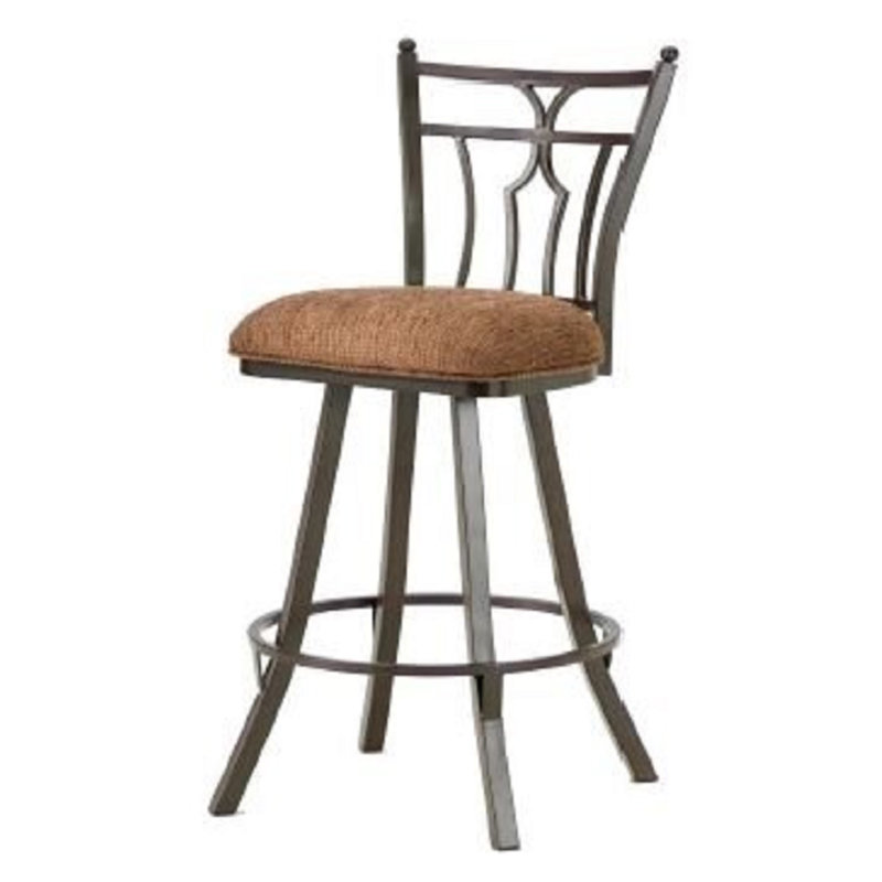 Tabouret de bar et de comptoir Nowthen, Rouille, Radar Nugget, Tabouret de bar (assise de 30 po de hauteur)