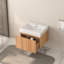 Meuble-lavabo mural couleur 24 po avec lavabo intégré Color-1444516024