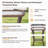 Circlarmino Swivel 3-Piece All-Weather Outdoor Wicker Patio Conversation Set With Side Table-1402285723
