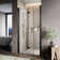 29.5'' - 31'' W x 72'' H Bi-Fold Semi-Frameless Shower Door with Clear Tempered Glass