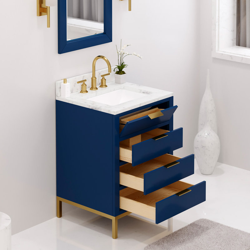30'' W Single Vanity, Monarch Blue, 24", No
