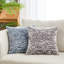 Plush Velvet Flowers Throw Cushion-1109498691