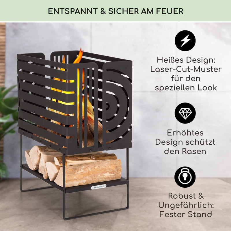 Rectangle Smokeless Fire Pit