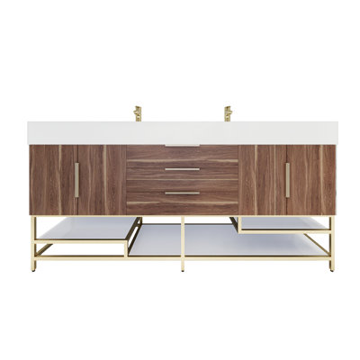 Ensemble de meuble-lavabo double 72 po Glasgow
