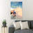 Man Cycling On Road - The Road Is Calling And I Must Go - 1 Piece Rectangle Graphic Art Print On Wrapped Canvas-1923017444