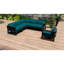Avion 6 Piece Sectional Set - Black-387827681-376409135