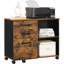 Bryam 80cm Wide 3 -Drawer Mobile File Cabinet-182410401