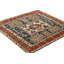 Burano Hand Knotted Wool Geometric Area Rug-1314035498