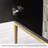 Simplicity Solid Wood Metal Rectangle Sideboard