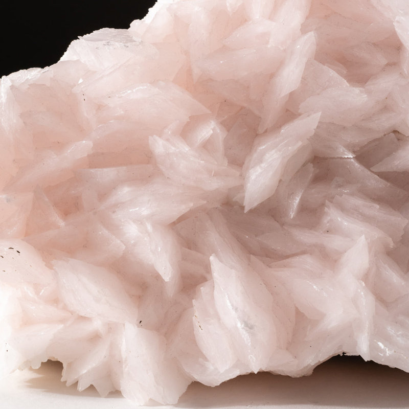 Polished Manganoan Calcite Cluster