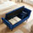 Vintage Tufted Velvet Storage Bench, 65-inch Upholstered Ottoman with Hidden Storage, Navy for Living Room & Entryway-1614181523